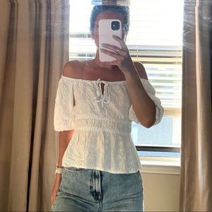 Off the shoulder top